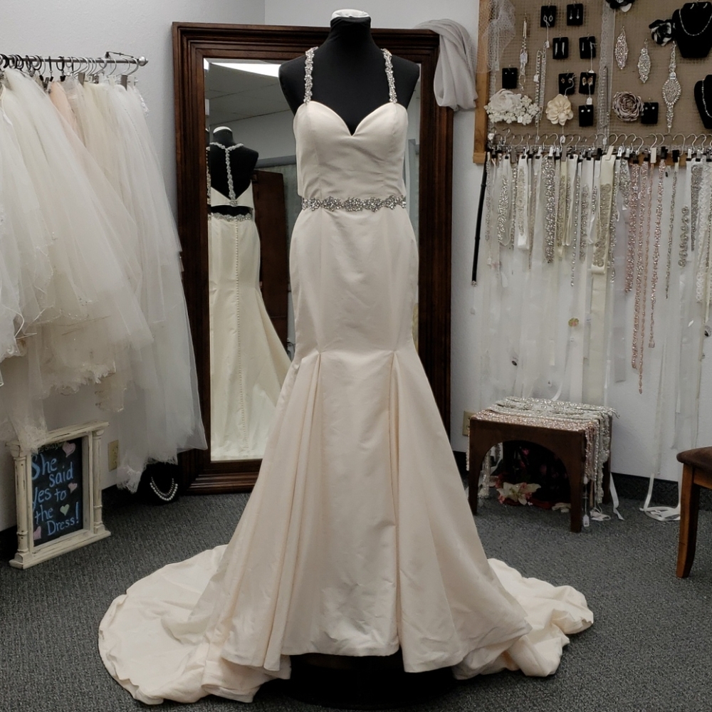 Alfred Angelo Sapphire gown, size 10